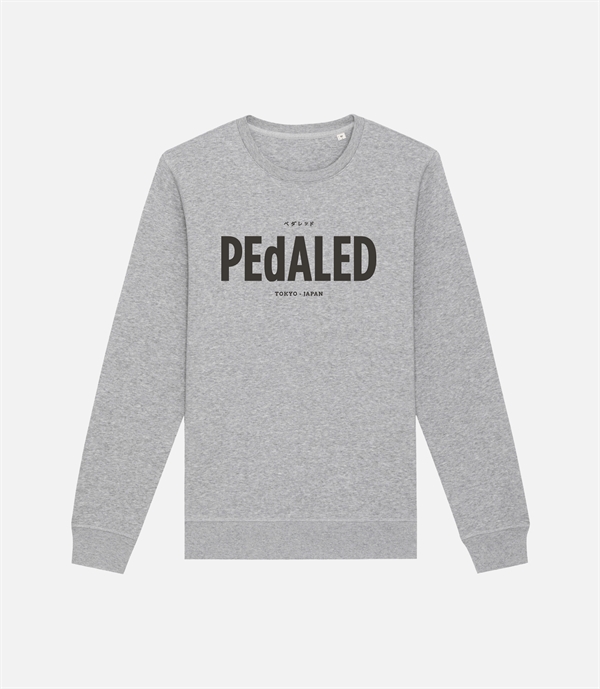 PEdALED Logo Sweatshirt - Light Grey